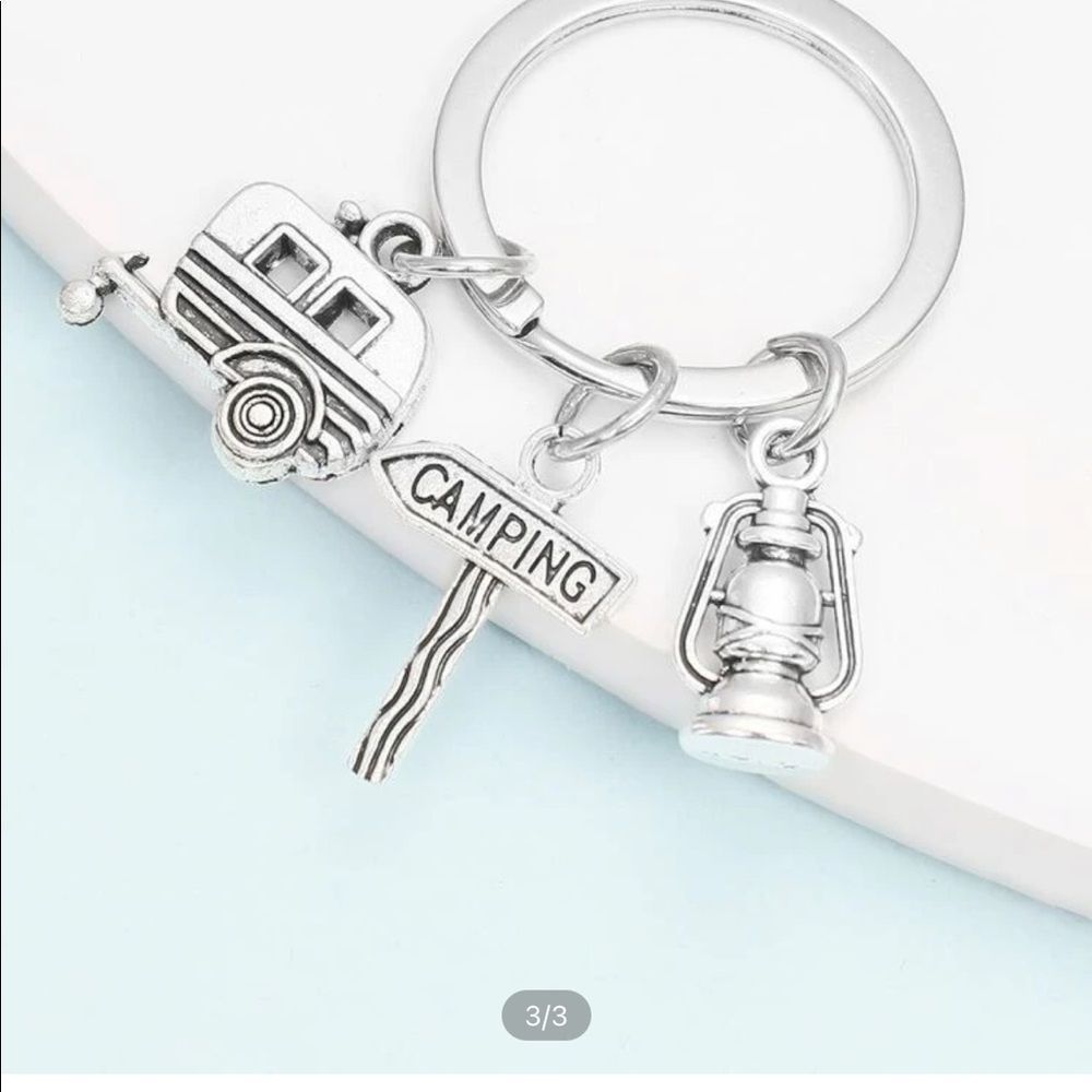 Camping Keychain  - Picture 3 of 3
